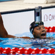 RIO DE JANEIRO, BRAZIL - AUGUST 11: Simone Manuel of the United States celebrates winning gold in the Women's 100m Freestyle Final on Day 6 of the Rio 2016 Olympic Games at the Olympic Aquatics Stadium on August 11, 2016 in Rio de Janeiro, Brazil. (Photo by Adam Pretty/Getty Images)
